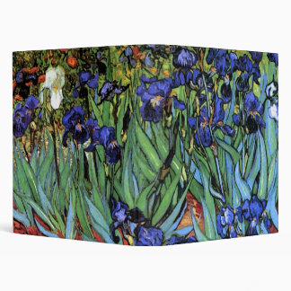 Van Gogh Irises (F608) Vintage Fine Art Binder