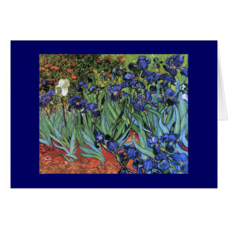 Van Gogh Irises (F608) Vintage Fine Art Cards