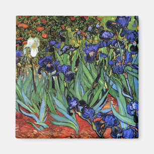 Van Gogh Irises (F608) Vintage Fine Art Magnet