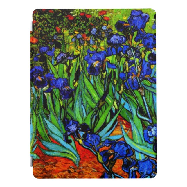 Van Gogh - Irises, famous painting iPad Pro Cover (Front)