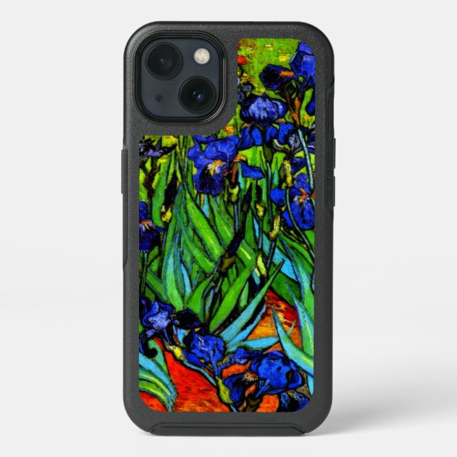 Van Gogh - Irises, famous painting Otterbox iPhone Case (Back)