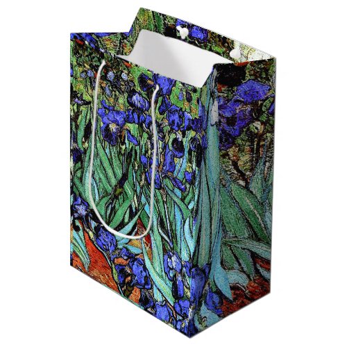 Van Gogh Irises Flowers Floral Garden Gift Bag