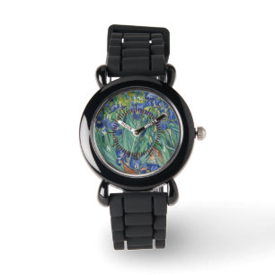 Van Gogh Irises Flowers Peace Love Nature Destiny Watch
