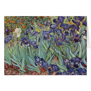 Van Gogh Irises Impressionist Painting by antiqueart at Zazzle