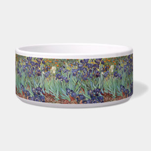 Van Gogh Irises Impressionist Painting Bowl