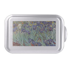 Van Gogh Irises Impressionist Painting Cake Pan