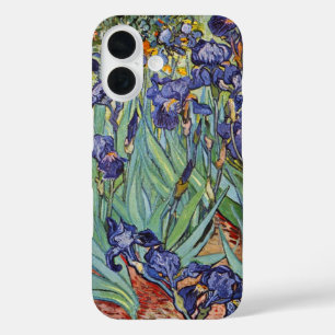 Van Gogh Irises Impressionist Painting iPhone 16 Case