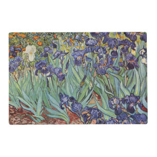 Van Gogh Irises Impressionist Painting Placemat