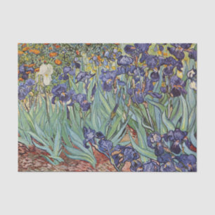 Van Gogh Irises Impressionist Painting Tissue Paper
