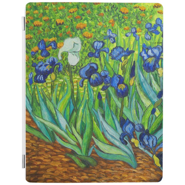 Van Gogh Irises iPad Air Cover (Front)