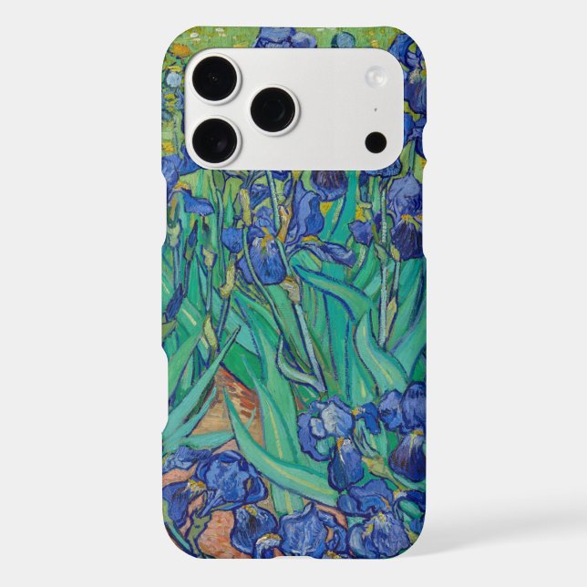 Van Gogh Irises Iphone Case (Back)