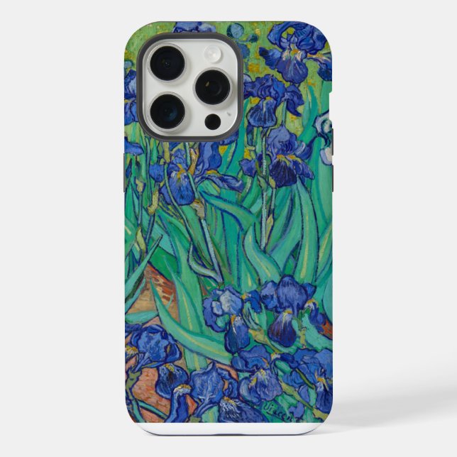 Van Gogh Irises Iphone Case (Back)