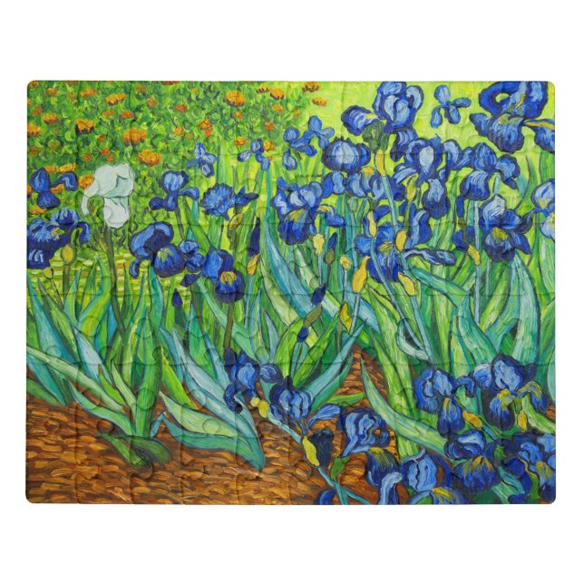 Van Gogh Irises Jigsaw Puzzle (Puzzle Horizontal)
