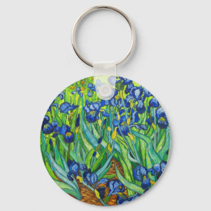Van Gogh Irises Keychain
