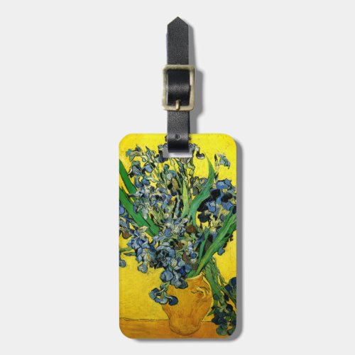 Van Gogh Irises Luggage Tag