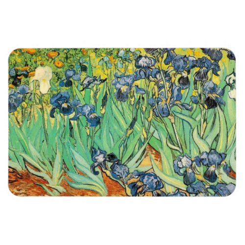 Van Gogh Irises Magnet