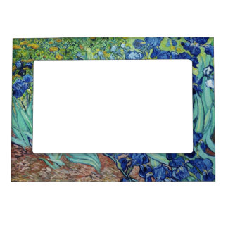 Van Gogh, Irises Magnetic Picture Frame