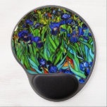 Van Gogh - Irises, Mouse Pad<br><div class="desc">Vincent van Gogh's famous floral painting,  Irises.</div>