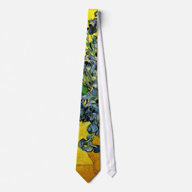 Van Gogh: Irises Neck Tie (Front)