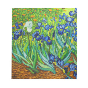 Van Gogh Irises Notepad