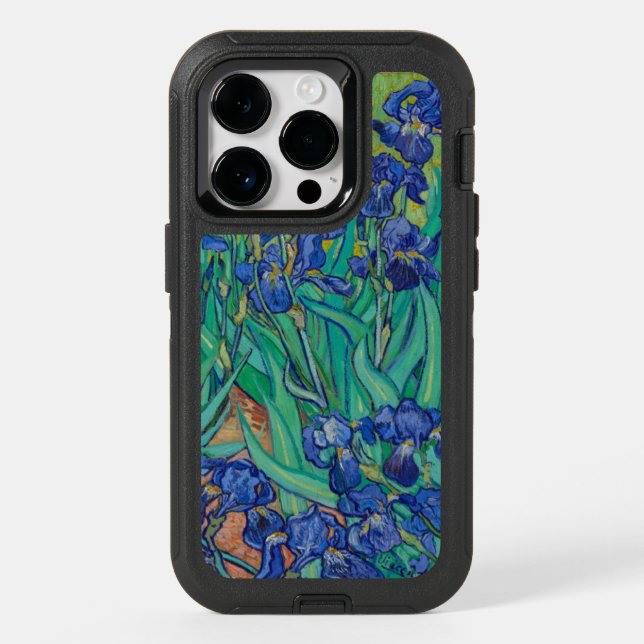 Van Gogh Irises Otterbox iPhone Case (Back)