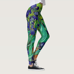 Van Gogh Irises/Purple/St. Remy Leggings