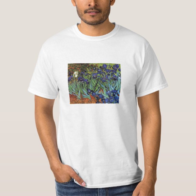 Van Gogh Irises T-shirt (Front)