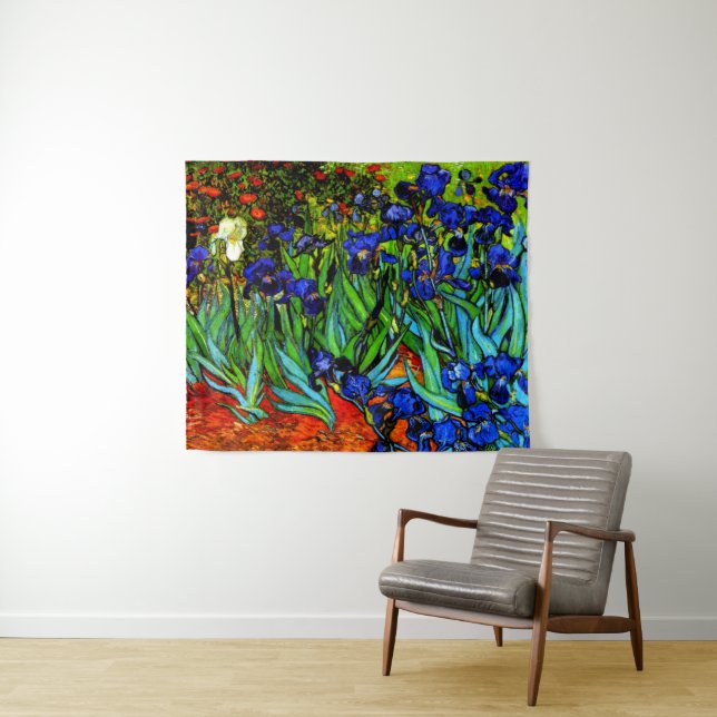 Van Gogh - Irises, Tapestry (In Situ (Horizontal))