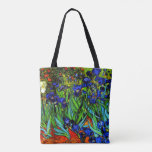 Van Gogh - Irises Tote Bag<br><div class="desc">Vincent van Gogh's 1889 painting,  Irises,  tote bag.</div>