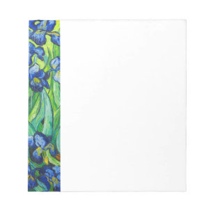 Van Gogh Irises Updated Notepad