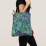 Van Gogh - Irises Vintage Fine Art Shopping Tote Bag