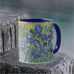 Van Gogh Irises Vintage Floral Mug<br><div class="desc">This is from the oil painting "Irises" done in 1889 by Dutch post- impressionist artist Vincent Willem van Gogh (1853-1890).</div>