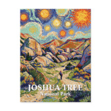 Van Gogh Joshua Tree Hidden Valley Vintage Desert
