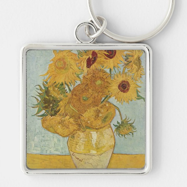 Van Gogh Keychain (Front)