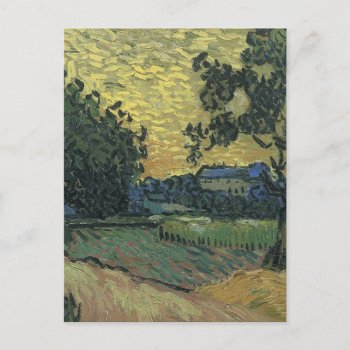 Van Gogh Landscape At Twilight Postcard by antiqueart at Zazzle