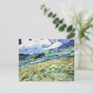 Van Gogh - Landscape from Saint-Remy, Postcard