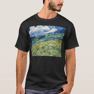 Van Gogh Landscape from SaintRemy Modern Art Paint T-Shirt