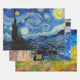 Van Gogh, Landscape Wrapping Paper Sheets