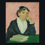 Van Gogh - L'Arlesienne (Madame Ginoux) 1890 Poster<br><div class="desc">L'Arlesienne (Madame Ginoux) 1890 by Vincent Van Gogh. For more poster-ready images from Zedign Art Series Book 36 "Vincent Van Gogh - Paintings & Drawings Vol 1",  visit https://books.zedign.com/zas/36.html</div>