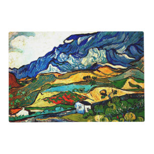 Van Gogh - Les Alpilles Mountain Landscape Placemat