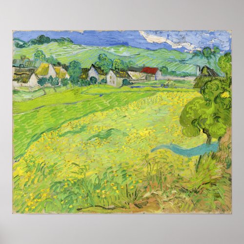 Van Gogh _ Les Vessenots In Auvers Poster