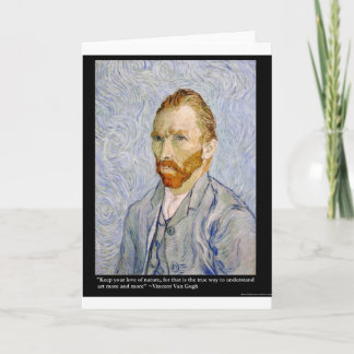 Van Gogh "Love People" Quote On Gifts Tees Cards