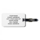 Van Gogh Luggage Tag - Customize it!