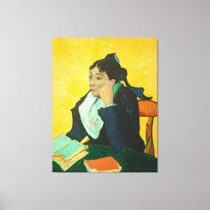 Van Gogh - Madame Joseph-Michel Ginoux, Canvas Print