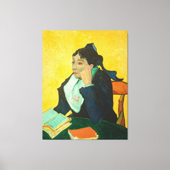 Van Gogh - Madame Joseph-Michel Ginoux, Canvas Print (Front)