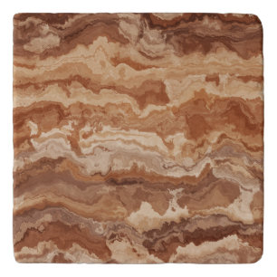 Van Gogh Marble Latte Trivet