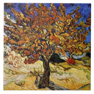 Van Gogh - Mulberry Tree Ceramic Tile