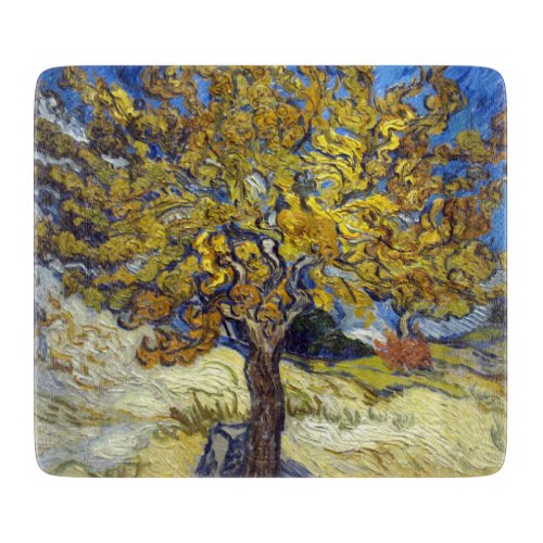 Van Gogh Mulberry Tree Masterpiece Art Cutting Board