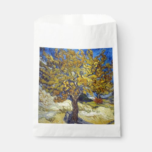 Van Gogh Mulberry Tree Masterpiece Art Favor Bag