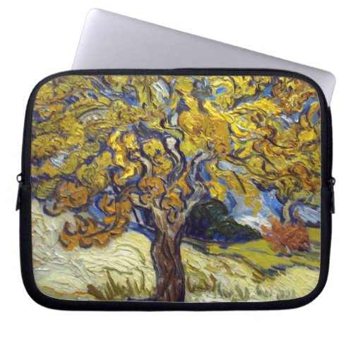 Van Gogh Mulberry Tree Masterpiece Art Laptop Sleeve